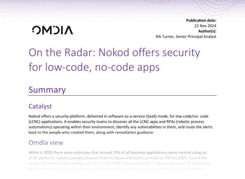 Omdia on the radar report preview