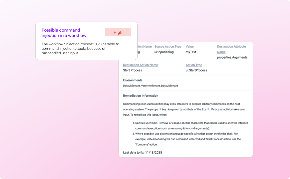 Nokod safe decommissioning UI — owner notifications without security team follow-up